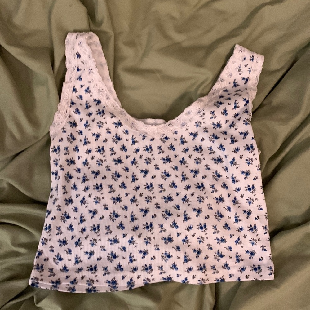 Shein floral tank top.
